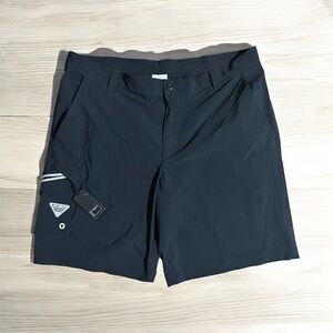 Columbia Black‎ Men's PFG Terminal Tackle Shorts Size 40 Outdoor Fishing